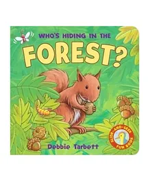 Whos Hiding In The Forest Riddle Book - English