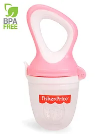 Fisher Price Ultra Care Silicone Food Nibbler With Extra Mesh - Pink