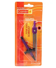 Kokuyo Camlin Exam Click Pencil Compass -  Purple