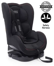 Babyhug Cruise Convertible Reclining Car Seat With Side Impact Protection - Black