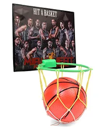 Ratnas Hit A Basket Ball Set (Color May Vary)