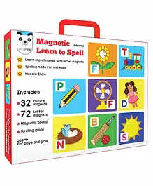 Play Panda Magnetic Learn To Spell Objects - 32 Picture Magnets 72 Letter Magnets