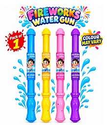 NEGOCIO Water Cannon Gun for Kids Portable Mini Water Blaster Pump Shooter Fun Splash Toy for Pool, Beach, Garden & Outdoor Activities- PACK OF 1 - COLOR MAY VARY
