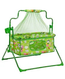 funBaby Cradle With Mosquito Net - Green