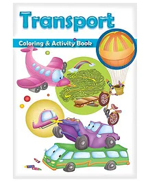 Macaw - Transport Colouring And Activity Transport Book