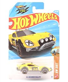Hot wheels EI Segundo Rallye Die cast Car (145/250) - Yellow