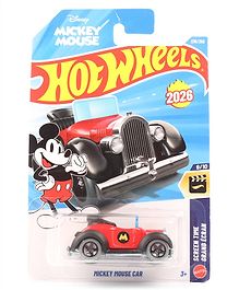 Hot Wheels Disney Mickey Mouse Die-Cast Toy Car - Red