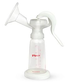 Pigeon Manual Breast Pump - White