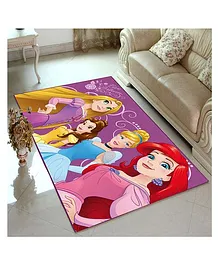 Athom Trendz Disney Princess Carpet - Purple