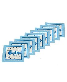 Funcart Baby Boy Themed Paper Napkins Set of 9 - Blue