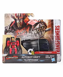 Transformers The Last Knight Turbo Changer Autobot Drift Figure - Black