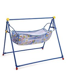 mothertouch indo cradle bear print  navy