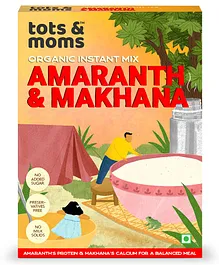 Tots and Moms Foods Instant Amaranth & Makhana - 200gms