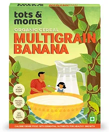 Tots and Moms Foods Multigrain Banana Cereal - 200 gms