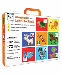 Play Panda Magnetic Learn To Spell Animals - 32 Picture Magnets 72 Letter Magnets
