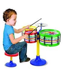 Ratnas Jazz Drum Set - Multicolour