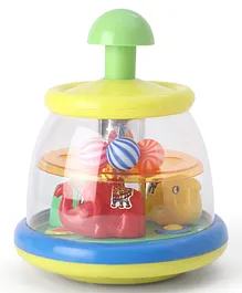 Luvely Push N Spin Elephant Toy (Color May Vary)