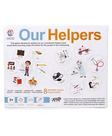 Ratnas Our Helpers Jigsaw Puzzle - Multicolour