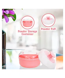 Mee Mee Premium Powder Puff With Case - Pink