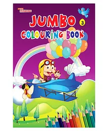 Jumbo Colouring Book 03 - English