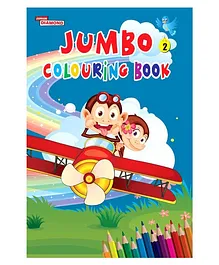 Jumbo Colouring Book - English