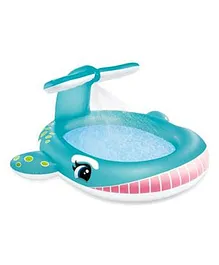 Intex Whale Spray Pool - Blue