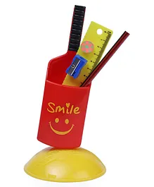 Buddyz Cricket Bat Stationery Kit - Red Yellow