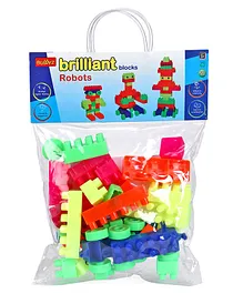 Buddyz Robot Building Blocks Set - Multicolour