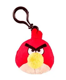 Angry Birds Clip On Soft Toy Red - Height 7 cm