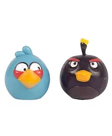 Angry Birds Collecible Figurines Pack of 2 - Blue Black