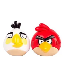 Angry Birds Collectable Figurines White & Red - Pack of 2 