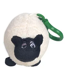 Shaun the Sheep Shaped Plush Key Chain - Black White