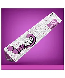 Inkmeo Reusable Find the Hidden Object Colouring Roll  - White Purple