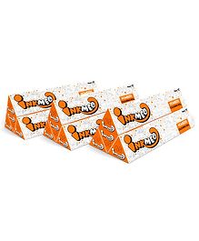 Inkmeo Reusable Numbers Colouring Roll White Yellow - Pack of 12 