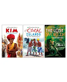 3 All Time Great Classics Kim The Coral Islands The Lost World - English