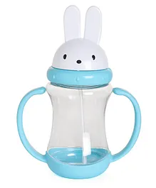 Twin Handle Sipper Cup Bunny Design 320 ml (Colour May Vary)