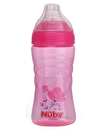 Nuby Sip It Sports Spout Sipper Pink - 360 ml