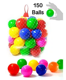Eevovee Plastic Play Balls Pack of 150 - Multicolour