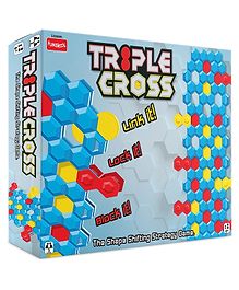 Funskool Triple Cross Game - Blue