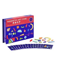  Curtis Toys Magnetic Art Case Shapes Set Multicolour - 70 Pieces