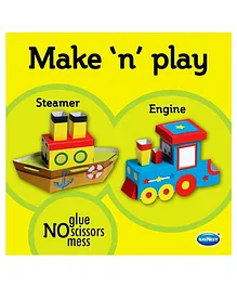 Make N Play Steamer & Engine Models - English