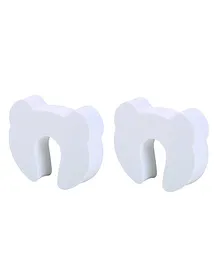 Safe-O-Kid Strong Teddy Shape Guard White - Pack of 2