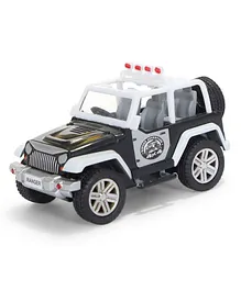 Centy Ranger Adventure Pull Back Jeep - White & Black