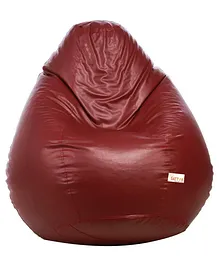 Sattva Classic Bean Bag Cover Without Beans Extra Large - Maroon