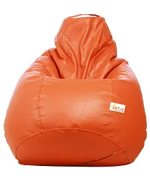 Sattva Classic Bean Bag Cover Without Beans Extra Large - Orange