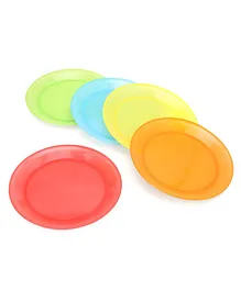 Munchkin Plates Pack Of Five - Multicolor