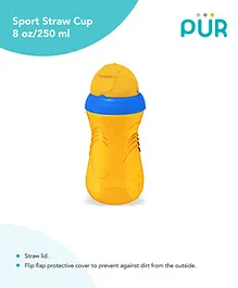Pur Ridge Sport Cup - Yellow and Blue - 350 ml