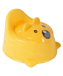 Animal Face Baby Potty Chair - Yellow