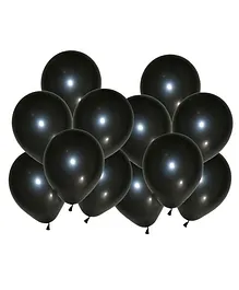 Toy Jumble Solid Pack of 35 Plain Black Balloons for Decorations and Parties Balloon (Black, Pack of 35)