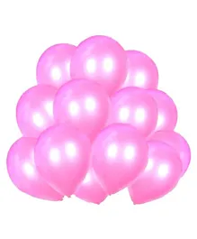 Toy Jumble Solid Colour Balloons for Decorations And Parties Pink - Pack of 35